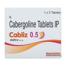 Caberoline 0.5mg 25 tablets