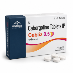 Cabergoline 0.5mg 25 Tabs