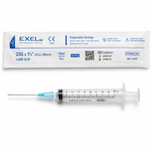Syringes 23 gauge × 1 1/2 (10)
